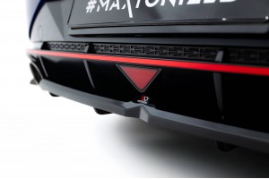 Central Rear Splitter (with vertical bars) Hyundai Elantra N Mk7 Central Rear Splitter (with vertical bars) Hyundai Elantra N Mk7
