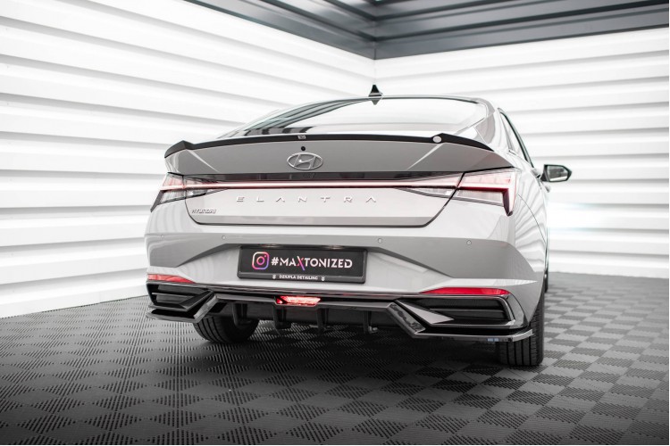 Πίσω splitter (με κατακόρυφες ράβδους) Hyundai Elantra Mk7