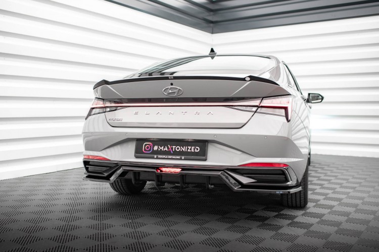 Πίσω splitter (με κατακόρυφες ράβδους) Hyundai Elantra Mk7