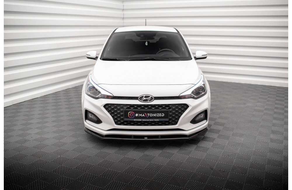 Front Splitter V.1 Hyundai I20 Mk2 Facelift