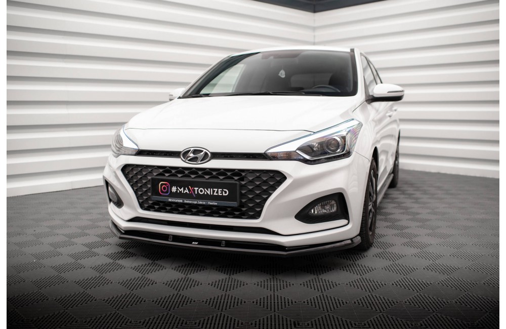 Front Splitter V.1 Hyundai I20 Mk2 Facelift