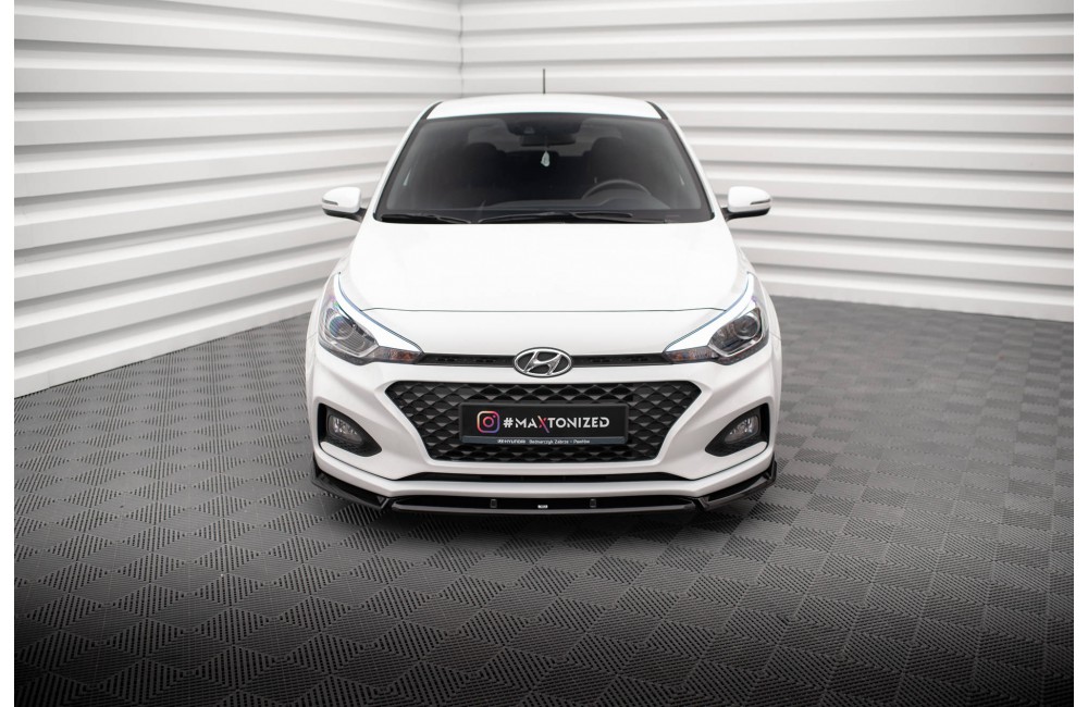 Front Splitter V.2 Hyundai I20 Mk2 Facelift