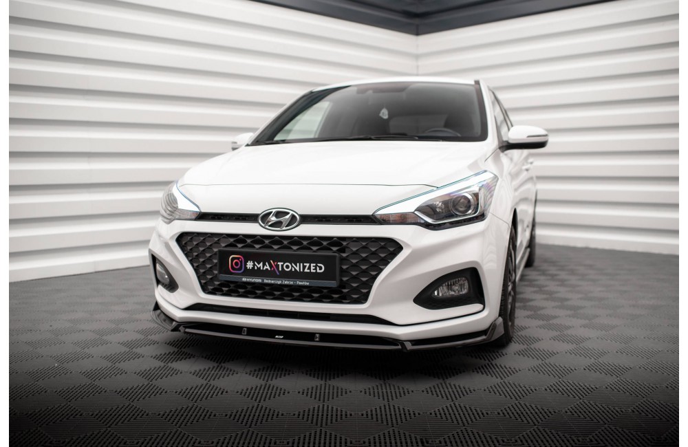 Front Splitter V.2 Hyundai I20 Mk2 Facelift