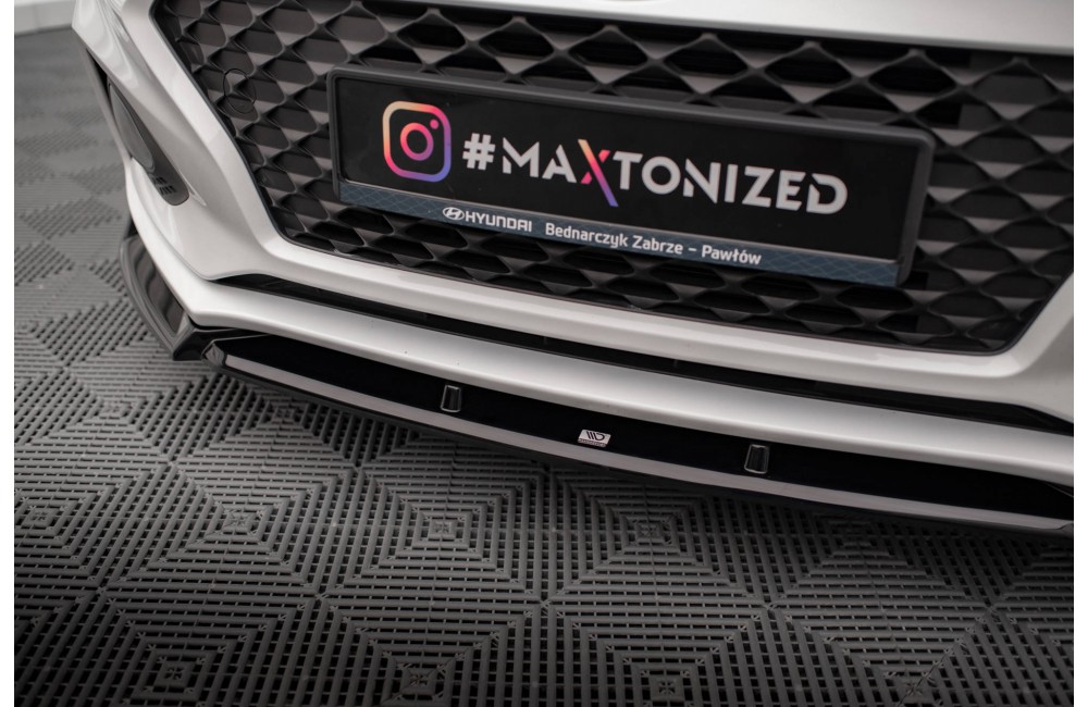 Front Splitter V.2 Hyundai I20 Mk2 Facelift