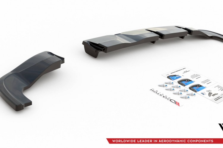 Πίσω Splitter (με κάθετες ράβδους) Hyundai I20 N Mk3