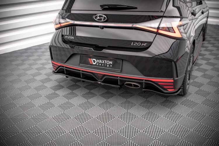 Πίσω Splitter (με κάθετες ράβδους) Hyundai I20 N Mk3