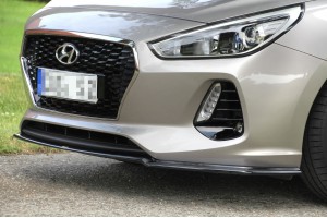 FRONT SPLITTER V.1 HYUNDAI I30 MK3 HATCHBACK