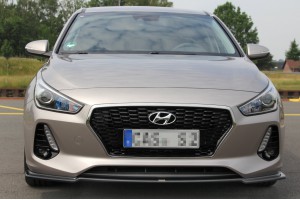 FRONT SPLITTER V.1 HYUNDAI I30 MK3 HATCHBACK