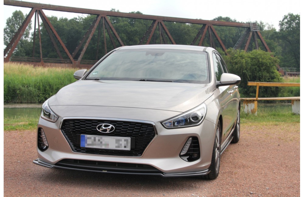 FRONT SPLITTER V.1 HYUNDAI I30 MK3 HATCHBACK