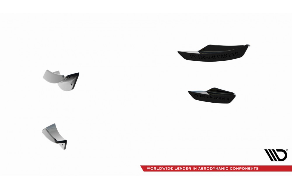 Front Bumper Wings (Canards) Hyundai I30 N Mk3 Front Bumper Wings (Canards) Hyundai I30 N Mk3