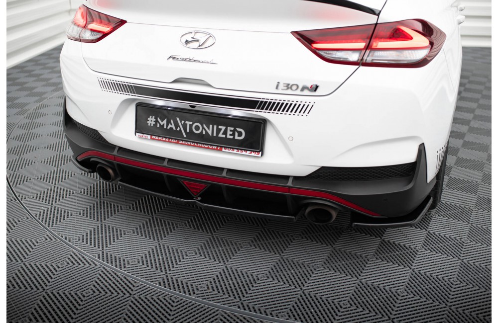 Rear Splitter (with vertical bars) Hyundai I30 N Mk3 Fastback