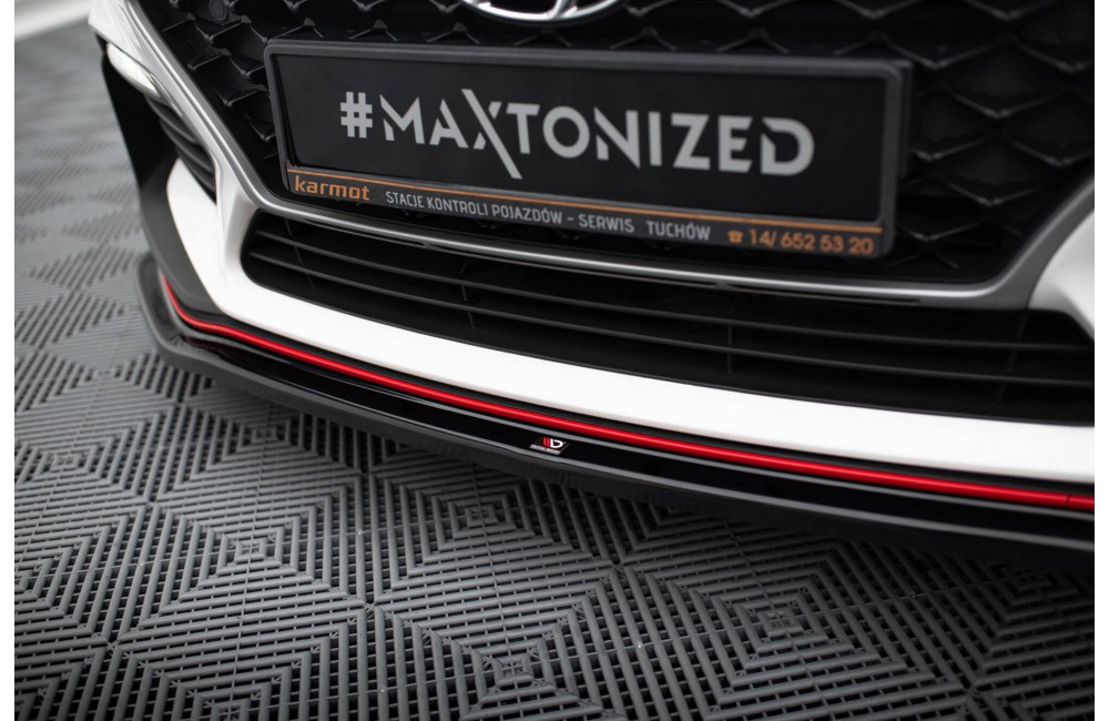 Front Splitter V.2 Hyundai I30 N Mk3 Hatchback / Fastback