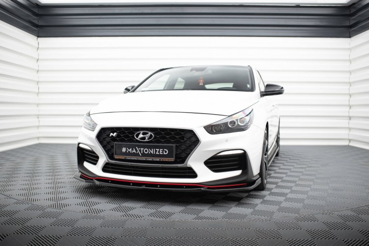 Πρόσθιο Splitter V.4 Hyundai I30 N Mk3 Hatchback/ Fastback