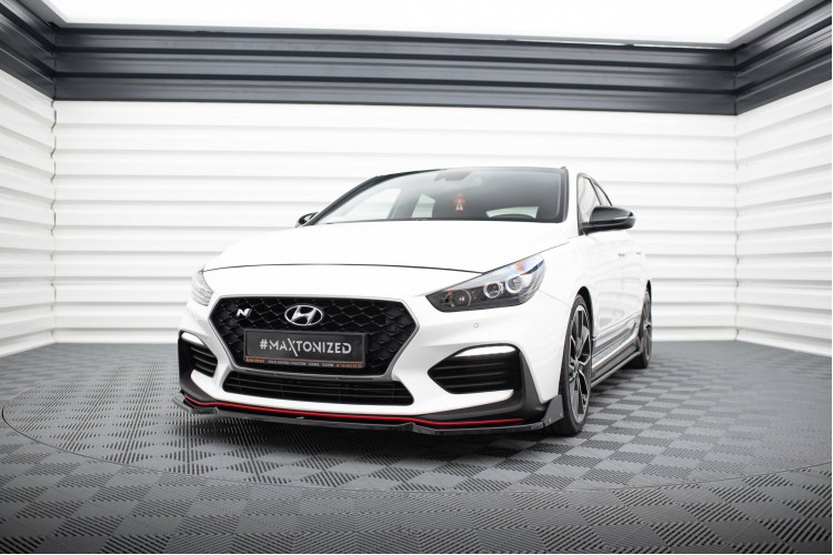 Πρόσθιο Splitter V.6 + Flaps Hyundai I30 N Mk3 Hatchback/Fastback