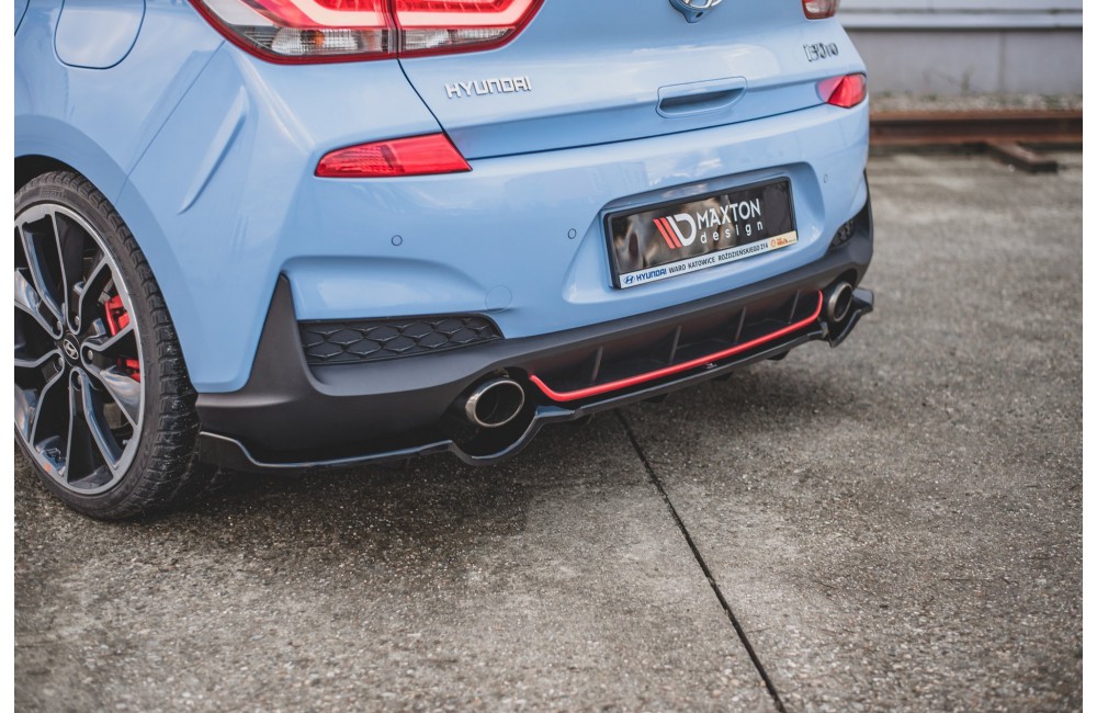 Rear Splitter (with vertical bars) Hyundai I30 N Mk3 Hatchback