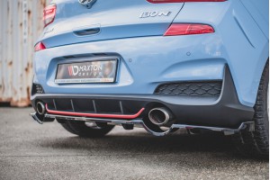 Rear Splitter (with vertical bars) Hyundai I30 N Mk3 Hatchback