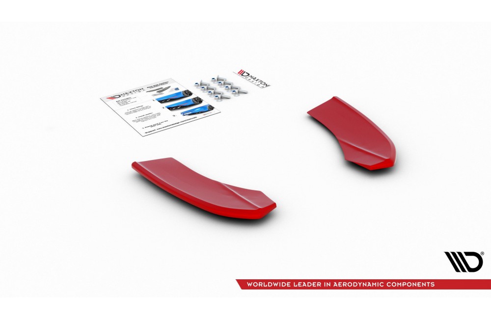 Rear Side Splitters V.2 Hyundai I30 N Mk3 Hatchback