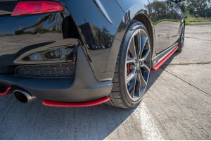 Rear Side Splitters V.2 Hyundai I30 N Mk3 Hatchback