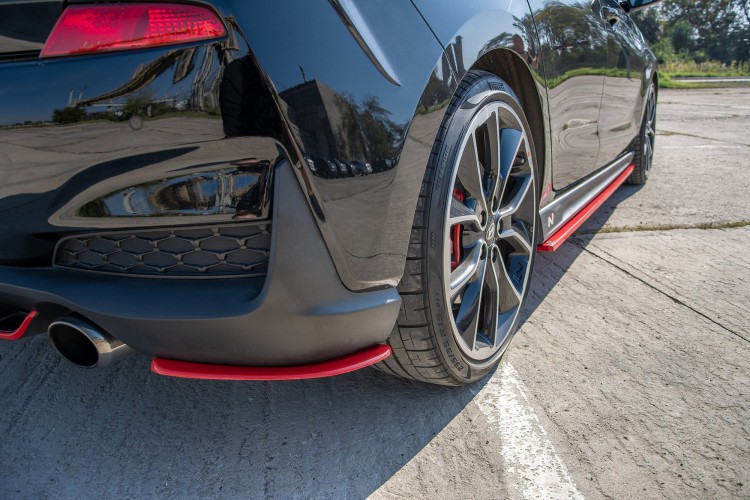 Πίσω Πλευρικοί Splitters V.2 Hyundai I30 N Mk3 Hatchback