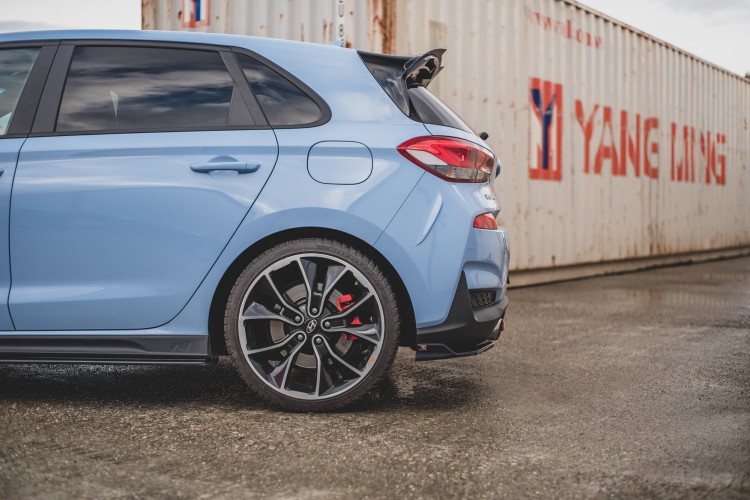 Πίσω Πλευρικοί Splitters V.3 Hyundai I30 N Mk3 Hatchback