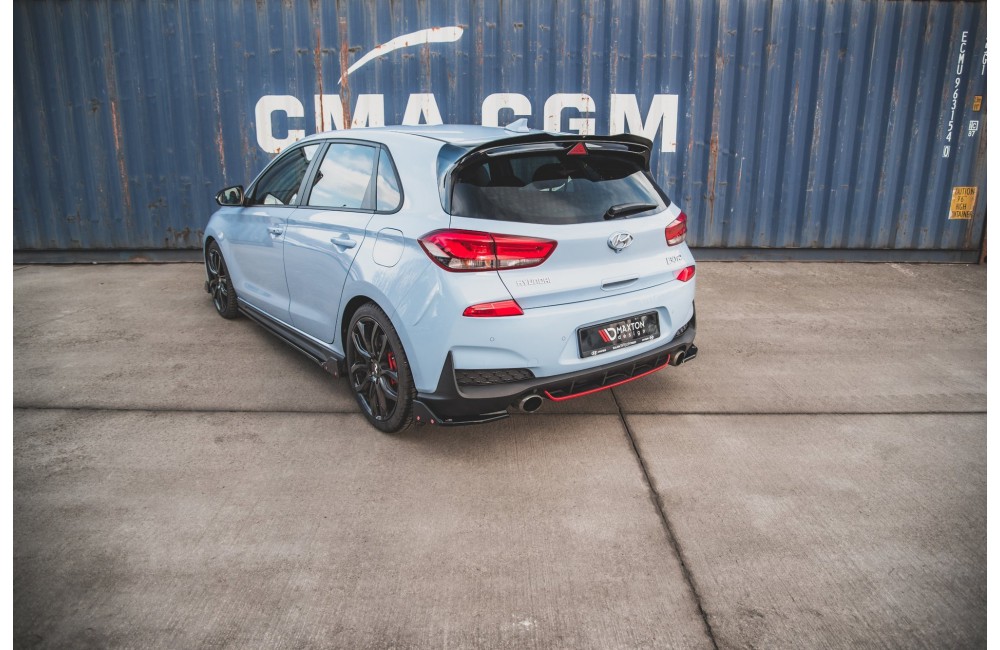 Rear Side Splitters V.6 + Flaps Hyundai I30 N Mk3 Hatchback