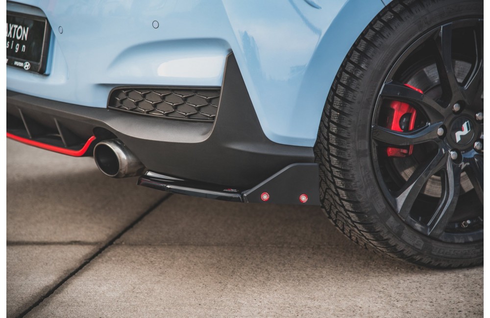 Rear Side Splitters V.6 + Flaps Hyundai I30 N Mk3 Hatchback
