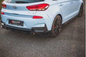 Rear Side Splitters V.7 + Flaps Hyundai I30 N Mk3 Hatchback