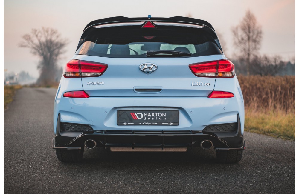 Rear Side Splitters V.7 + Flaps Hyundai I30 N Mk3 Hatchback