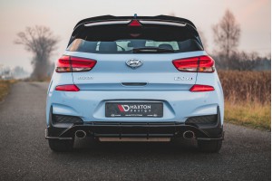 Rear Side Splitters V.7 + Flaps Hyundai I30 N Mk3 Hatchback