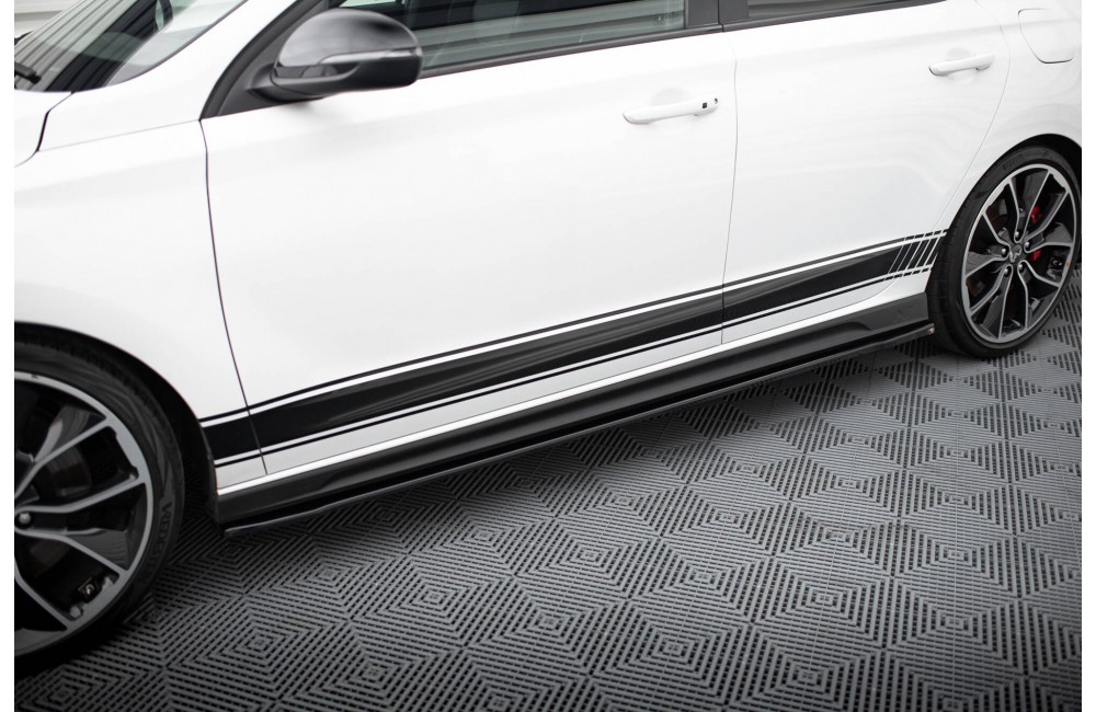 Side Skirts Diffusers V.4 Hyundai I30 N Mk3 / Mk3 FL Hatchback/ Fastback Side Skirts Diffusers V.4 Hyundai I30 N Mk3 / Mk3 FL Hatchback/ Fastback