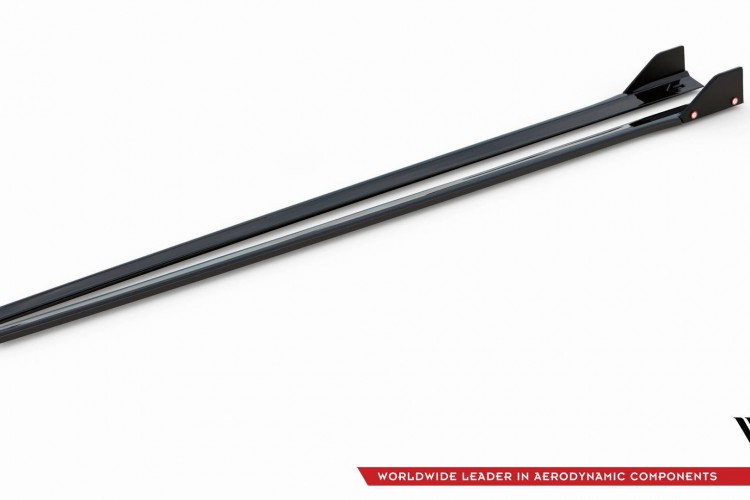 Side Skirts Diffusers V.5 + Flaps Hyundai I30 N / N-Line Hatchback / Fastback Mk3 / Mk3 Facelift