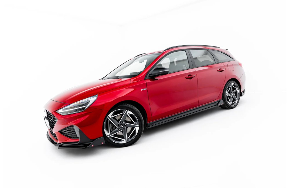 Side Skirts Diffusers V.3 + Flaps Hyundai I30 N / N-Line Wagon Mk3 Facelift