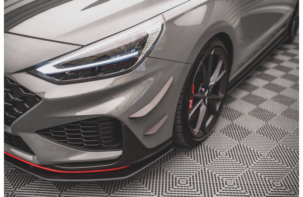 Front Bumper Wings (Canards) Hyundai I30 N / I30 N-Line Hatchback/Fastback Mk3 Facelift Front Bumper Wings (Canards) Hyundai I30 N / I30 N-Line Hatchback/Fastback Mk3 Facelift