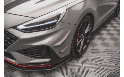 Front Bumper Wings (Canards) Hyundai I30 N / I30 N-Line Hatchback/Fastback Mk3 Facelift
