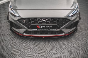 Front Splitter V.1 + Flaps Hyundai I30 N / I30 N-Line Hatchback/Fastback Mk3 Facelift