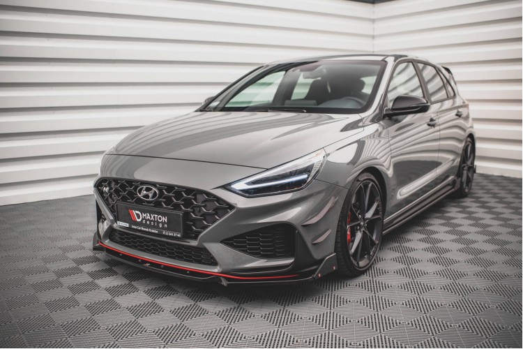 Πρόσθιο Splitter V.1 + Flaps Hyundai I30 N / I30 N-Line Hatchback / Fastback Mk3 Facelift