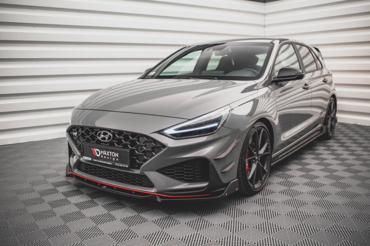 Πρόσθιο Splitter V.1 + Flaps Hyundai I30 N / I30 N-Line Hatchback / Fastback Mk3 Facelift
