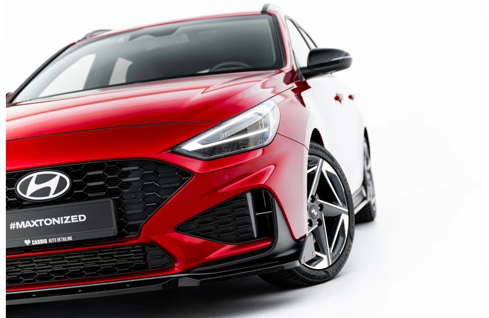 Front Splitter V.1 + Flaps Hyundai I30 N / N-Line Wagon Mk3 Facelift