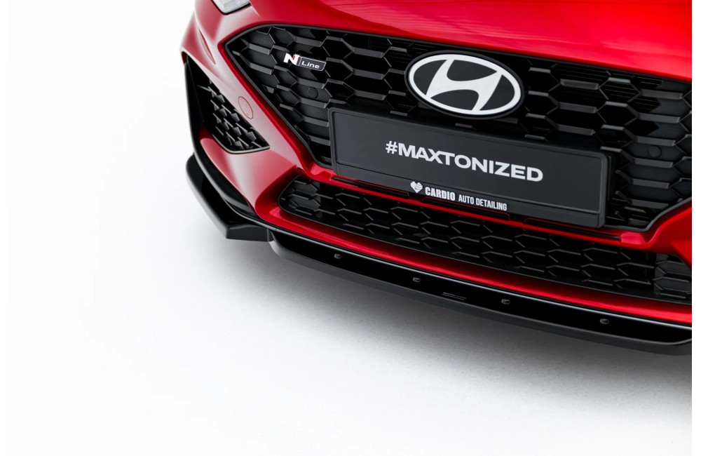 Front Splitter V.1 + Flaps Hyundai I30 N / N-Line Wagon Mk3 Facelift