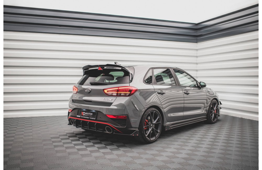 Rear Side Splitters V.1 + Flaps Hyundai I30 N Hatchback Mk3 Facelift