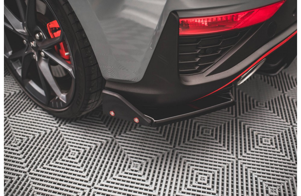 Rear Side Splitters V.1 + Flaps Hyundai I30 N Hatchback Mk3 Facelift