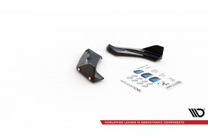 Rear Side Splitters V.1 + Flaps Hyundai I30 N Hatchback Mk3 Facelift