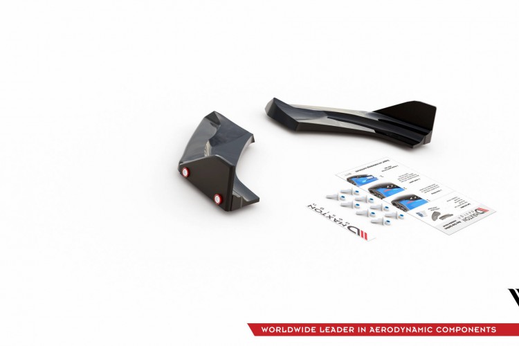 Πίσω Πλευρικοί Splitters V.1 + Flaps Hyundai I30 N Hatchback Mk3 Facelift