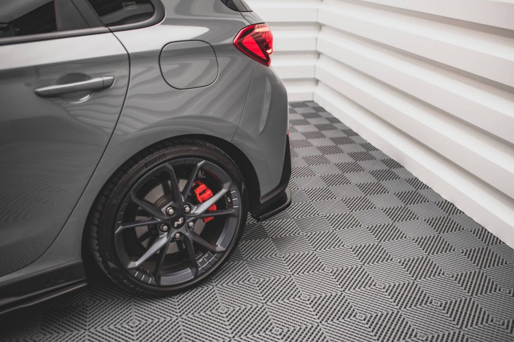 Πίσω Πλευρικοί Splitters V.2 Hyundai I30 N Hatchback Mk3 Facelift