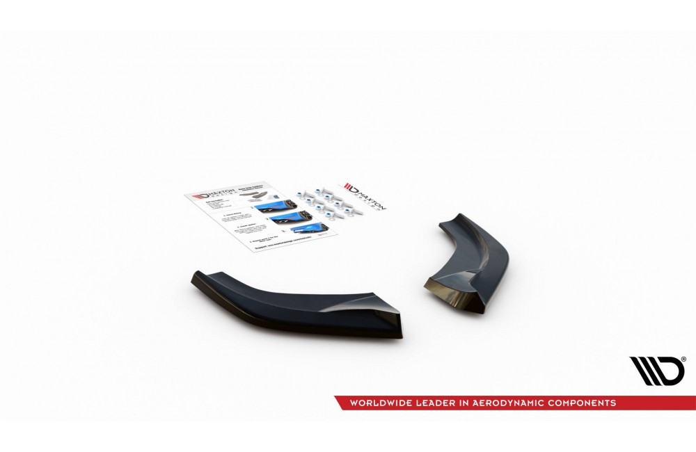 Rear Side Splitters V.2 Hyundai I30 N Hatchback Mk3 Facelift