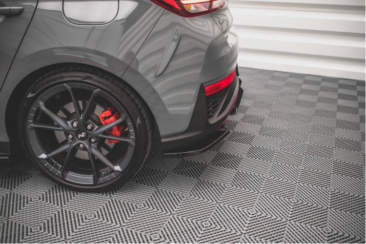 Πίσω Πλευρικοί Splitters V.2 Hyundai I30 N Hatchback Mk3 Facelift