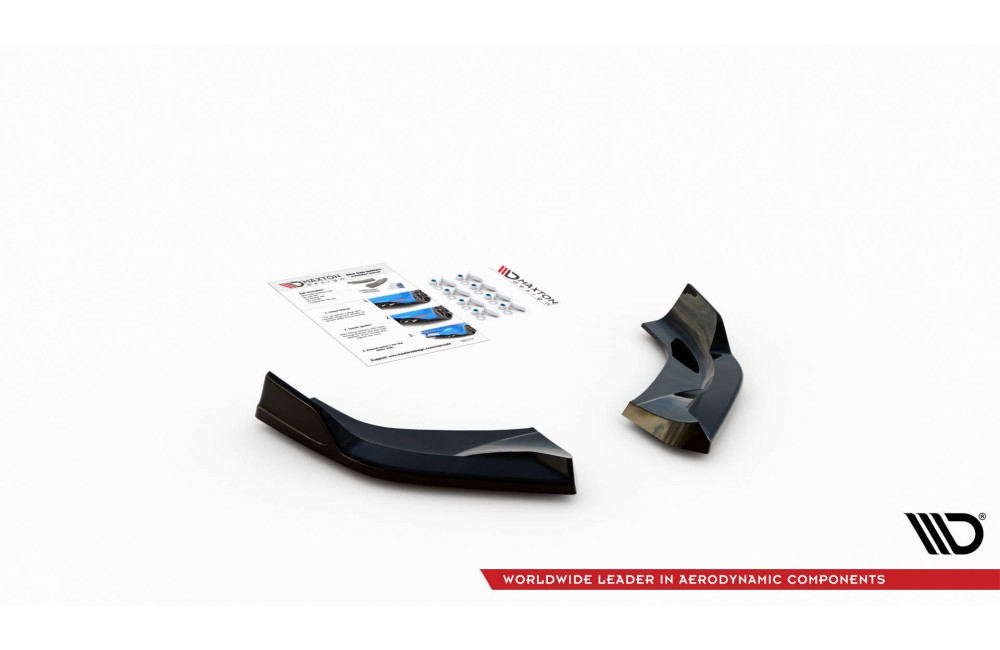 Rear Side Splitters V.3 Hyundai I30 N Hatchback Mk3 Facelift