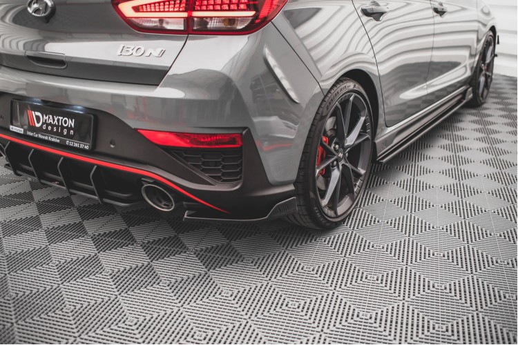Πίσω Πλευρικοί Splitters V.3 Hyundai I30 N Hatchback Mk3 Facelift