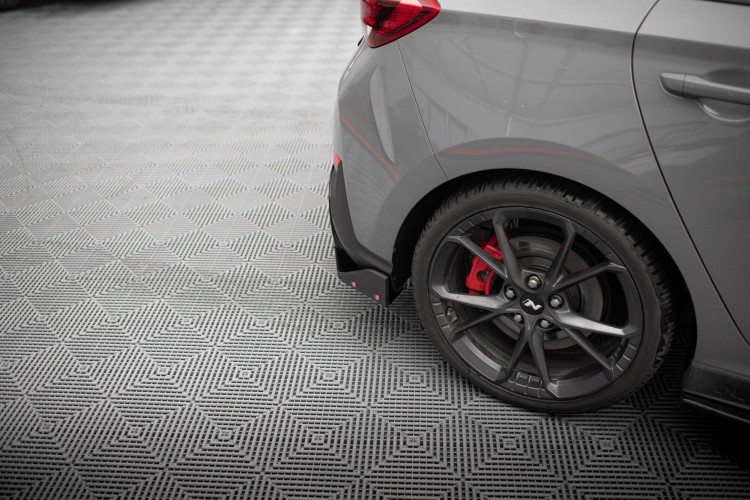 Πίσω Πλευρικοί Splitters V.4 + Flaps Hyundai I30 N Hatchback Mk3 Facelift