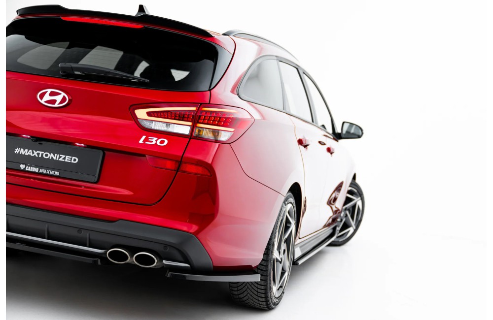 Rear Side Splitters V.1 Hyundai I30 N-Line Wagon Mk3 Facelift